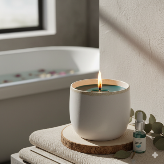 Vela de soja bpf con color